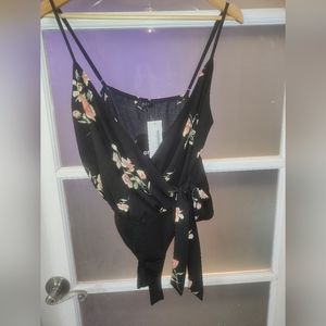 NWT Privy Floral bodysuit